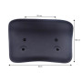 EVA263 Spa Straight Pillow Black
