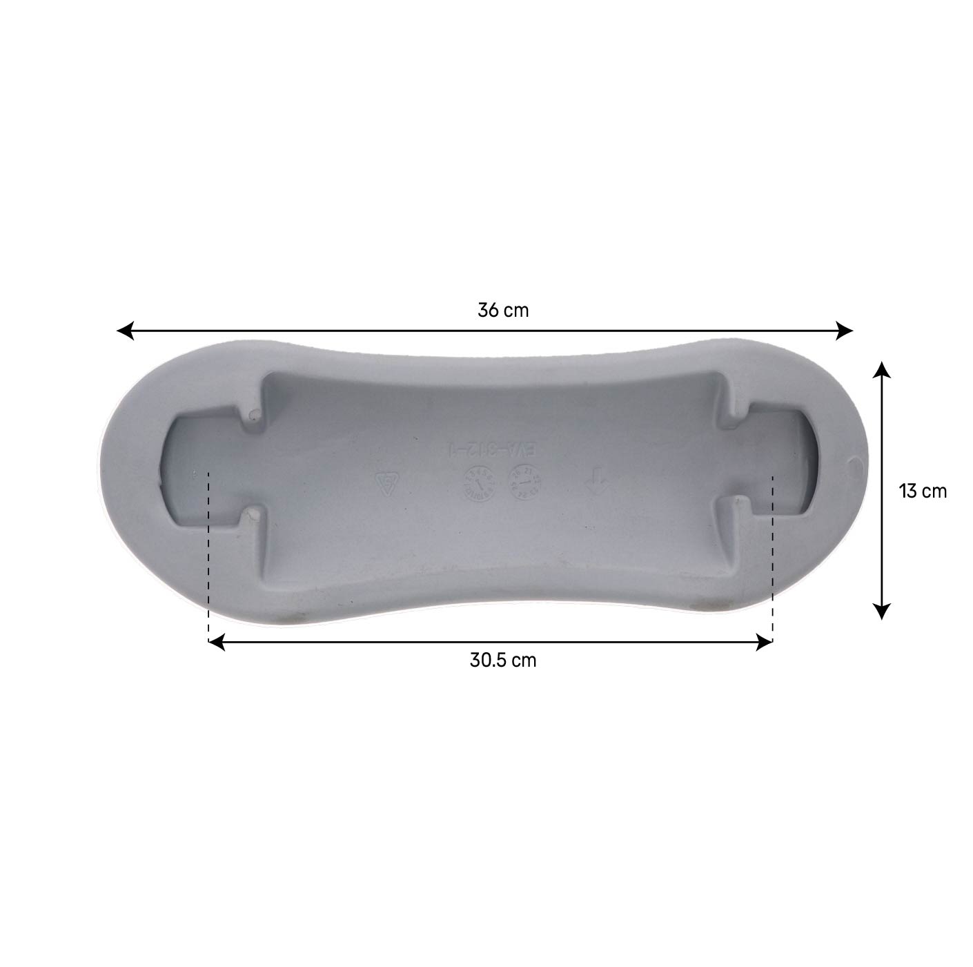 Appui-tête droit EVA312 pour spa Gris clair