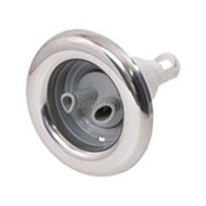 5" (129mm) Smooth Stainless Steel Clip-On Twin Roto series