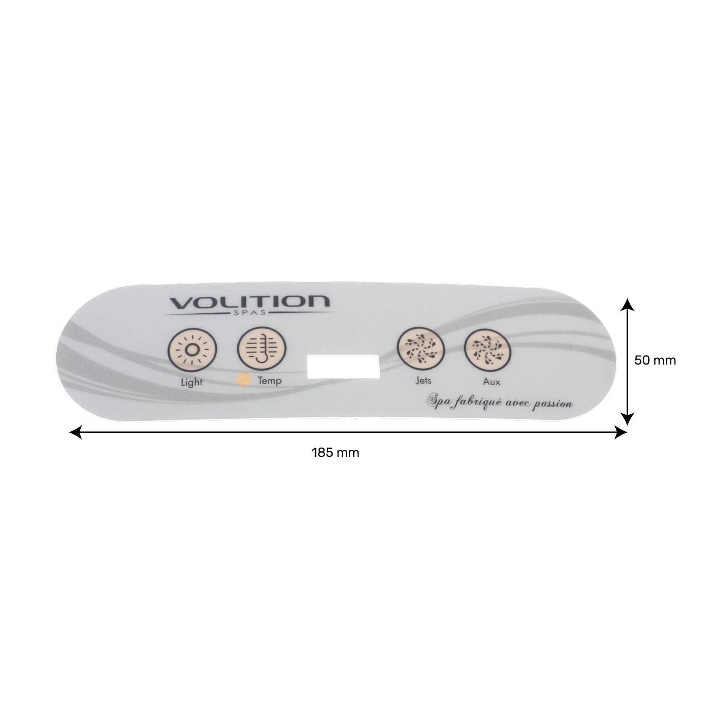 Autocollant pour clavier spa Volition® Type 2 Style 1,Style 2 Style 1