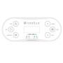 Overlay for TP600 Control Panel Jets-Aux-MicroSilk-Warm-Light-Cool