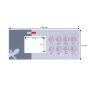 Autocollant pour clavier TSC-4 9916-100094