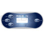 Autocollant pour clavier VL406T Jets1-Jets2-Light-Temp