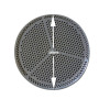 Bonde d'aspiration 5 pouces ABS gris Sans raccord