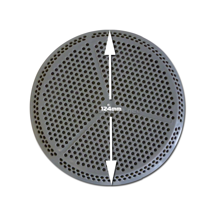 5 Inches Suction Fitting Grey ABS Without connection 5 Inches Suction Fitting Grey ABS Without connection