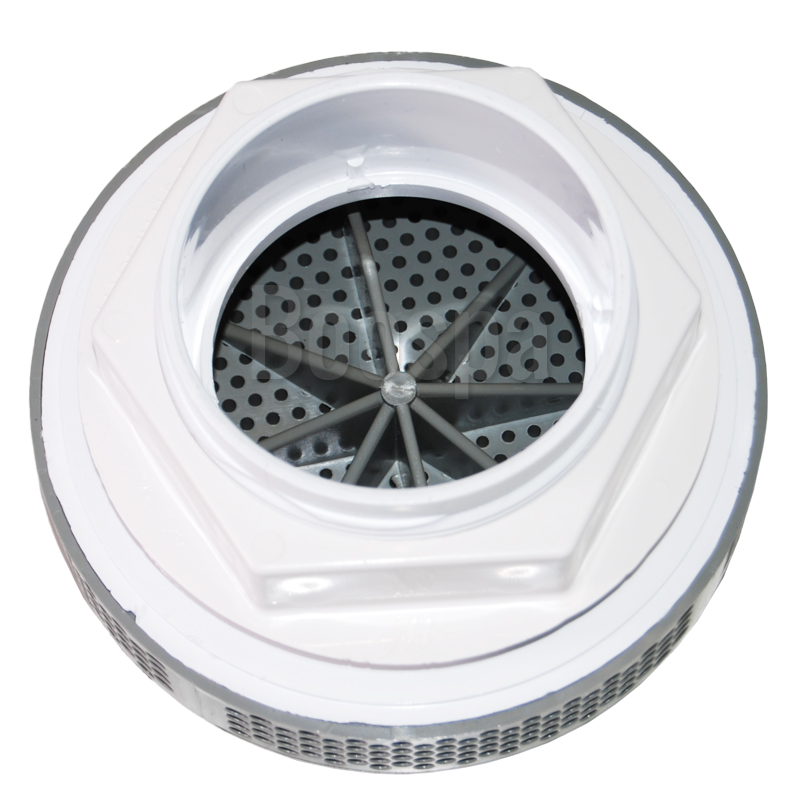Bonde d'aspiration Super Hi-Flo 2" Gris