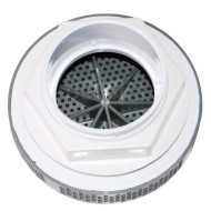 Bonde d'aspiration Super Hi-Flo 2.5" INOX