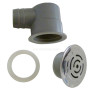 Bonde de refoulement 55mm PVC