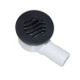ABS Outlet fiting in 3/4'' Noir