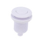 Bouton Pneumatique pour blower et pompe ABS Blanc