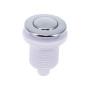Bouton Pneumatique pour blower et pompe ABS Blanc