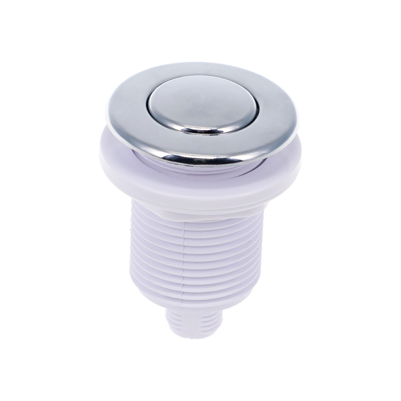 Bouton Pneumatique pour blower et pompe ABS Blanc