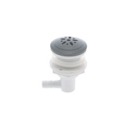 Whirlpool-Luftdüse für Blower 1.6" - ABS grau