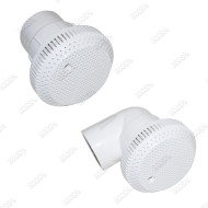 Buse d'aspiration à sceller 50mm pour spa béton Droit