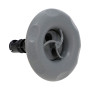 Buse en 4.5 pouces (110mm) Twin roto ABS scalloped (Gris)