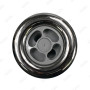 Buses en 5 pouces ( 128mm ) Twin Roto ( jet double rotatif ) Inox smooth ( lisse )