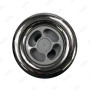 Buses en 5 pouces ( 128mm ) Jet directionnel Alpha jet (Bi-color Inox)