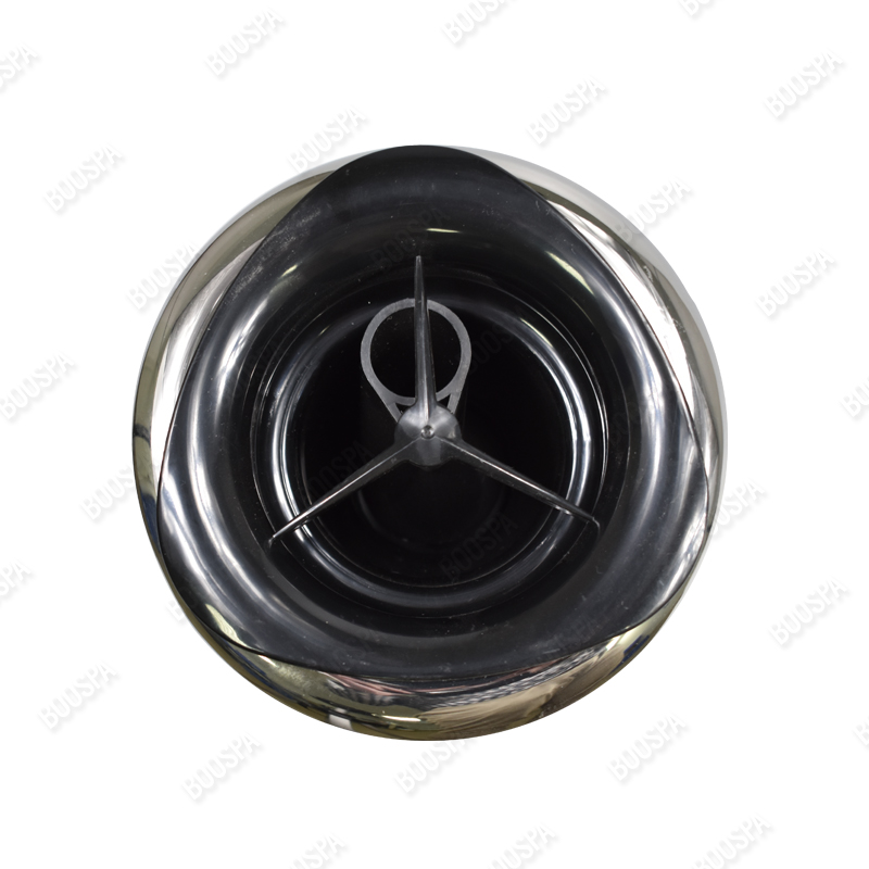 Buses en 5 pouces ( 128mm ) Multi-port - Twin pulse ABS scalloped ( biseauté )