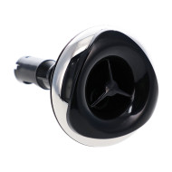 Whirlpool-Düse Alpha 2.5" (63 mm) Roto zum Schrauben - zweifarbig Edelstahl