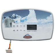 Bedienfeld Arctic Spas TSC-80 mit Aufkleber