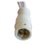 Câble + 3 LED périphériques Connecteur blanc