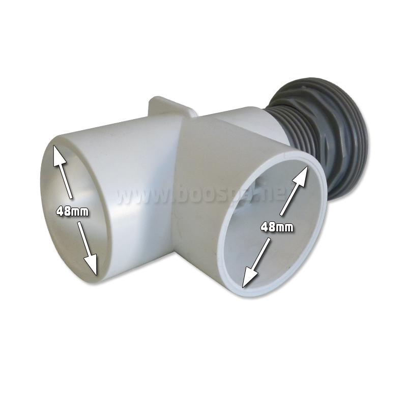 Diffuseur d'aromathérapie pour tuyauterie 1.5" Gris