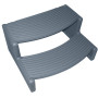 Escalier 2 marches Handi Step Gris