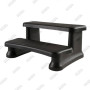 2 Steps Stair for Spa Smartstep Black
