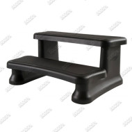 Whirlpool-Treppen 2-Stufen für Whirlpool "Smartstep" Schwarz
