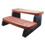 Escalier pour spa PVC Chataîgne