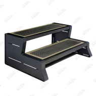 Escalier PVC / Aluminium ModStep® 2 Noir