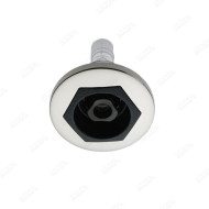 Whirlpool-Düse Crystal Diamond Serie 2,5 Zoll (64 mm) Richtungsdüse zum Schrauben