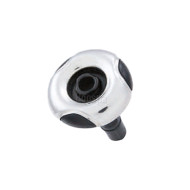 Whirlpool-Düse Handsome Jade Serie 2,5" (64 mm) Richtungsdüse Düse zum Schrauben - LVJ