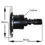 Jet 3.5" (86mm) Directionnel INOX Jet à visser