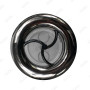 Jet 5 pouces (128mm) à LED Twin Roto ( jet double rotatif ) Inox smooth ( lisse )
