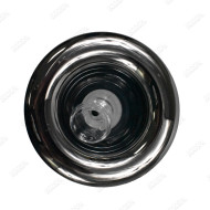 Whirlpool-Düse LED 5" (128 mm) Richtungsdüse zum Schrauben - Glatter Edelstahl