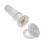 Traversée de paroi pour spa béton et liner Standard (Blanc) Béton