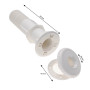 Traversée de paroi pour spa béton et liner Standard (Blanc) Béton