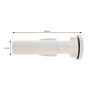 Traversée de paroi pour spa béton et liner Standard (Blanc) Liner