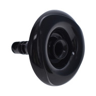 Whirlpool-Düse Alpha 4,5 Zoll (110 mm) Richtungsdüse zum Schrauben - schwarzes ABS