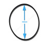 Joint de flasque pour pompe LP200 et LP300 - ø143mm