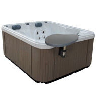 Plateau rotatif Boospa Gris