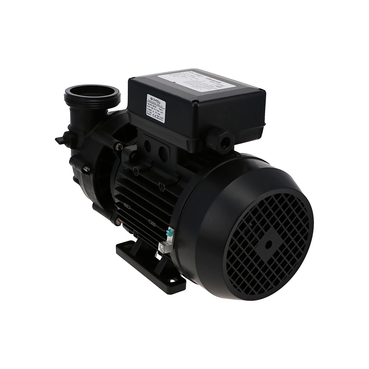 Pompe de massage Balboa Durajet 2HP - Mono ou Bi-vitesse Mono-vitesse