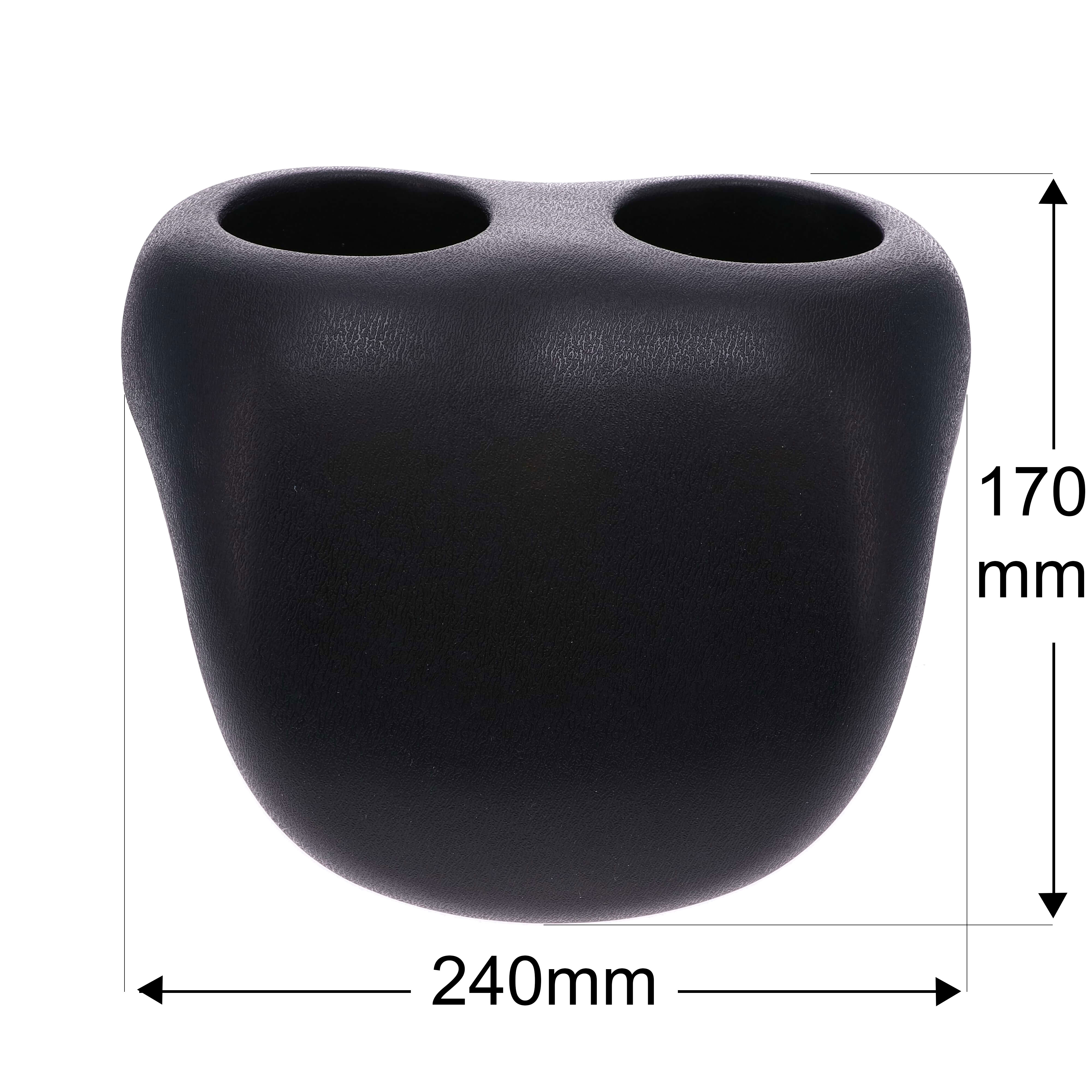 Porte verre droit pour Spa Gonflable Noir Porte verre droit pour Spa Gonflable Noir