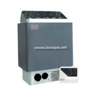 Poêle sauna + commande extérieure 8 kW