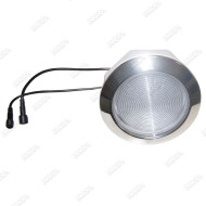 Whirlpool-LED-Strahler komplett 13 cm DIN Edelstahl