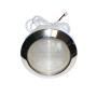 Projecteur LED complet 13cm RVB/RGB INOX