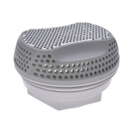 Sauganschluss AKU0064 Wellis 5 Zoll (127 mm) - Edelstahl/ABS grau