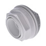Bonde d'aspiration 5 pouces (125 mm) - INOX/ABS blanc