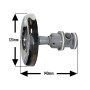 Vortex Stainless stell 6000-310 Jet for Sundance® Spas